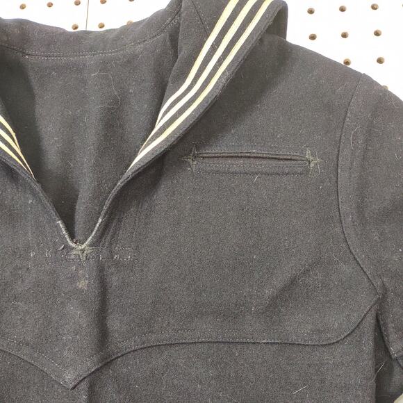 Vintage WWII Navy Crackerjack Pullover, Size Small - Picture 7 of 10